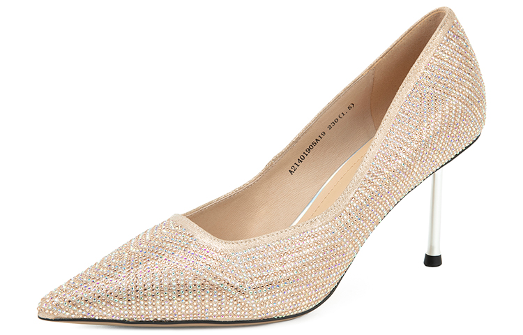 (W) C°BANNER Stiletto 'Gold Shimmer Elegance' 圖 3