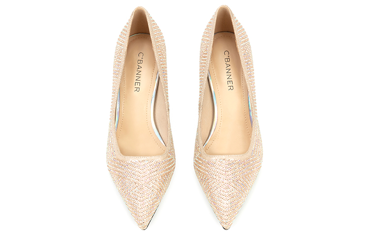 (W) C°BANNER Stiletto 'Gold Shimmer Elegance' 圖 4