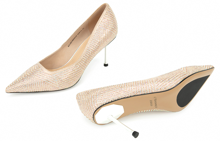 (W) C°BANNER Stiletto 'Gold Shimmer Elegance' 圖 6
