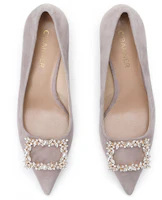 Shop (W) C°BANNER Stiletto 'Gris Claro con Hebilla de Cristal' A22126306A09
