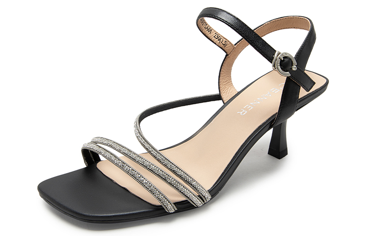 Lookbook (W) C°BANNER Sepatu Hak Tinggi 'Starry Rhinestone' A23367375