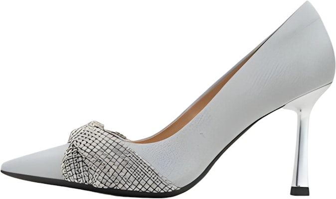 (W) C°BANNER Stiletto High Heels 'Putaran Glorious Silver' A22437110X01 Buy (W) C°BANNER Stiletto High Heels 'Putaran Glorious Silver' A22437110X01
