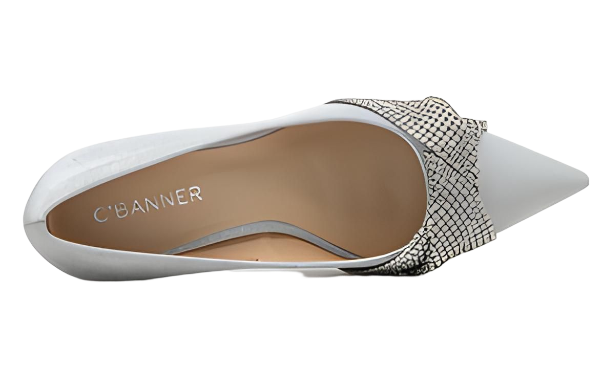 Lookbook (W) C°BANNER 高跟鞋 '华丽扭曲银色' A22437110X01