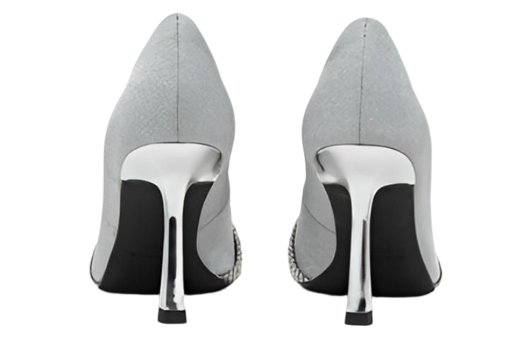 Shop (W) C°BANNER 高跟鞋 '华丽扭曲银色' A22437110X01