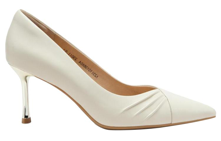 (W) C°BANNER Stiletto Pointed Toe 'Beige' 圖 2