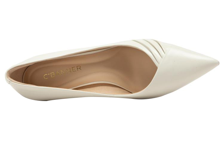 (W) C°BANNER Stiletto Pointed Toe 'Beige' 圖 4