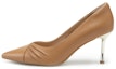 Buy (W) C°BANNER Stiletto Kasut Tumit Runcing 'Kuning Coklat' A23110138A17