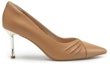 Order (W) C°BANNER Stiletto Kasut Tumit Runcing 'Kuning Coklat' A23110138A17