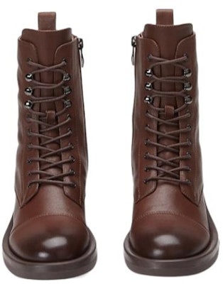 千百度C°BANNER 街頭潮流拉鍊 短中筒 馬丁靴 女款 咖色 Lookbook 千百度C°BANNER 街頭潮流拉鍊 短中筒 馬丁靴 女款 咖色