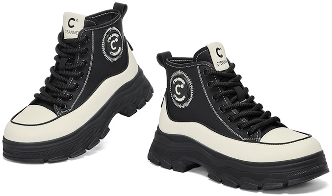 (Women) C°BANNER Synthetic Leather Short Martin Boots 'Fashion Slimming Height-Increasing' Q8433139D01 Purchase (Women) C°BANNER Synthetic Leather Short Martin Boots 'Fashion Slimming Height-Increasing' Q8433139D01