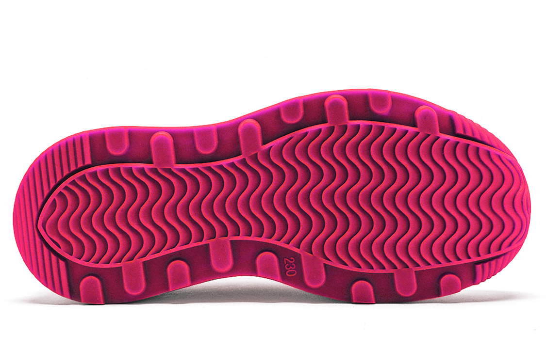 (W) C°BANNER Thick-Soled Lace-Up Canvas 'Red' 圖 5