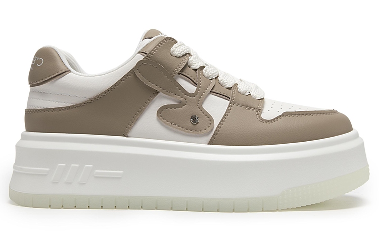 (W) C°BANNER Thick Bottom Breathable Low Top Sneakers 'Panda Colorblock' 圖 8