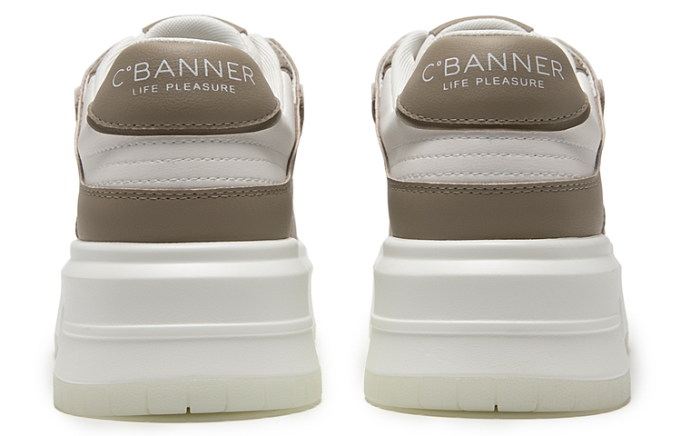 (W) C°BANNER Thick Bottom Breathable Low Top Sneakers 'Panda Colorblock' 圖 10