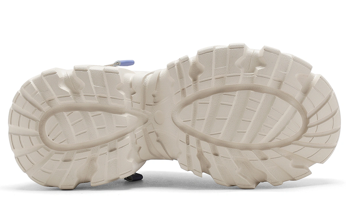 (Women) C°BANNER Thick Bottom Versatile Casual 'Dad Shoe White Purple'