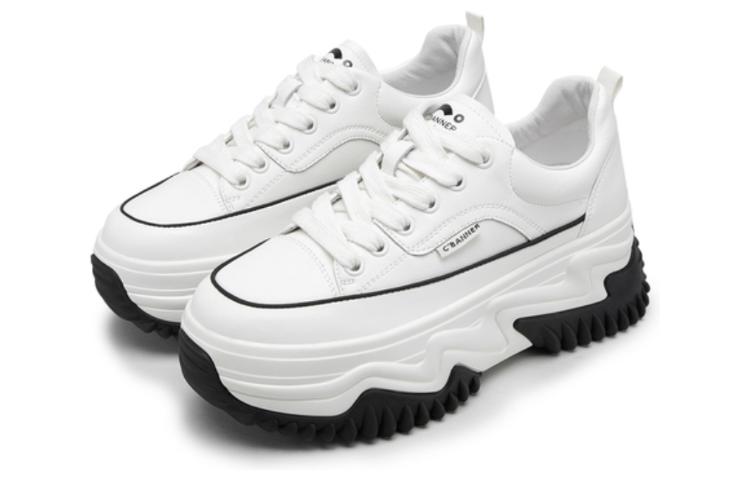 (W) C°BANNER Thick Sole 'Fashion Elevating Black and White' 圖 2