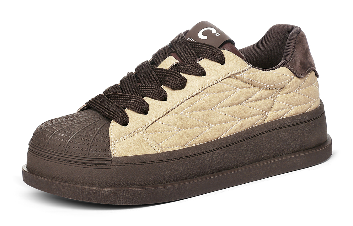 (W) C°BANNER Thick Sole CMFTable Low Top Sneaker 'Tan' 圖 2