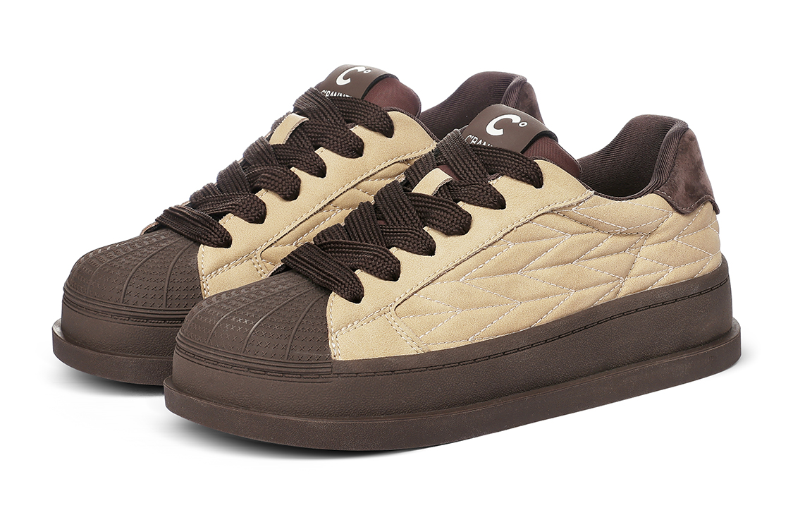 (W) C°BANNER Thick Sole CMFTable Low Top Sneaker 'Tan' 圖 3