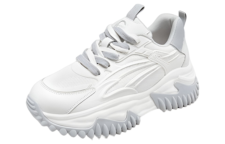 (W) C°BANNER Thick Sole Fashion Sneaker 'Grey' 圖 2