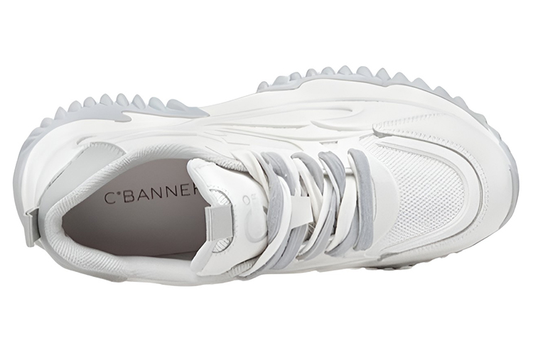 (W) C°BANNER Thick Sole Fashion Sneaker 'Grey' 圖 3