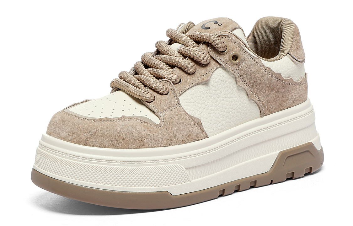 (W) C°BANNER Thick Sole Low Top 'Khaki CMFT' 圖 2