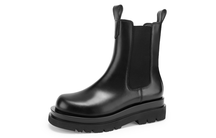 (W) C°BANNER Thick Sole Mid-Cut Chelsea Boots 'Leather' 圖 3