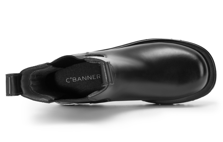 (W) C°BANNER Thick Sole Mid-Cut Chelsea Boots 'Leather' 圖 5