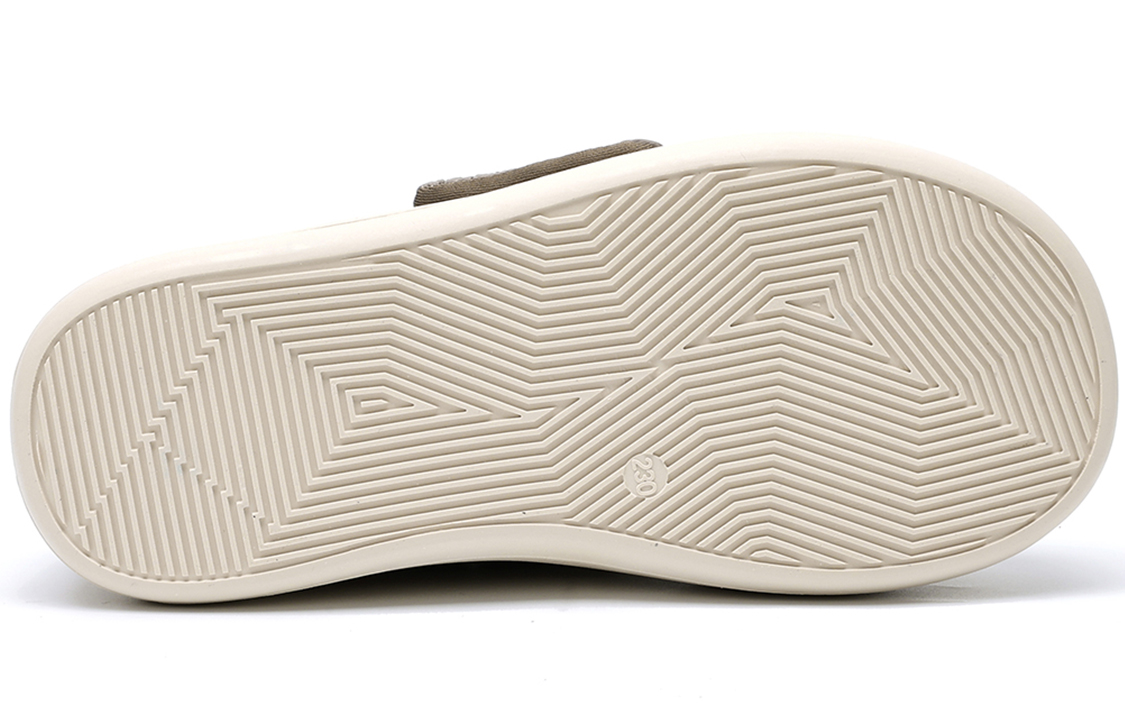 (W) C°BANNER Thick Sole Round Toe Velcro Low-Top Sneaker 'Khaki' 圖 5