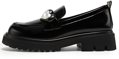 (Women) C°BANNER Thick Sole Slip-On Loafers 'Black' A23436903 (Women) C°BANNER Thick Sole Slip-On Loafers 'Black' A23436903