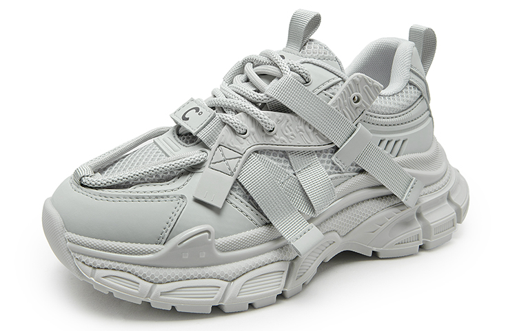 (W) C°BANNER Thick Sole Trendy Dad Shoes 'Synthetic Leather' 圖 9