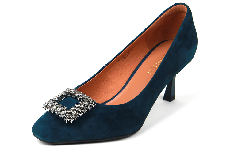 (W) C°BANNER Velvet Luxe 'Sapphire Crystal Heel' 圖 3