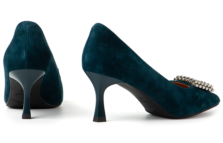 (W) C°BANNER Velvet Luxe 'Sapphire Crystal Heel' 圖 4