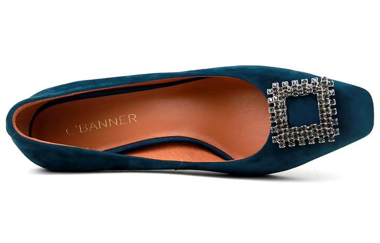 (W) C°BANNER Velvet Luxe 'Sapphire Crystal Heel' 圖 5