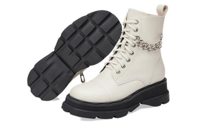 (W) C°BANNER Qianbaidu Martin Boot 'Beige Chain' 圖 3