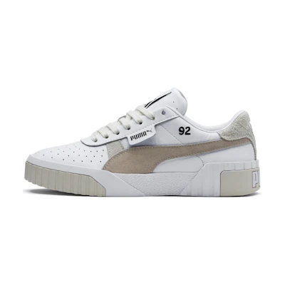(W) Cali Leather Suede Puma SG 'Silver Gray'