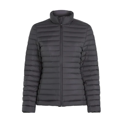 (Women) CALVIN KLEIN Black Minimalist Long-Sleeve Down Jacket European Style K20K206326-BEH