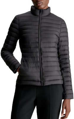 (W) CALVIN KLEIN Jaket Hitam Minimalis Lengan Panjang Gaya Eropah K20K206326-BEH Shop (W) CALVIN KLEIN Jaket Hitam Minimalis Lengan Panjang Gaya Eropah K20K206326-BEH