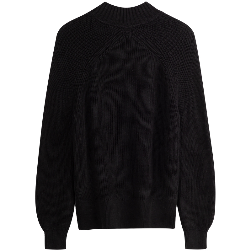 Shop (Women) CALVIN KLEIN  Casual Colorblock Logo Knit Sweater Crewneck Loose Fit J224779