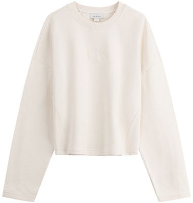 (Women) Calvin Klein Casual Cotton Crewneck Pullover Sweatshirt. J224597 Details for (Women) Calvin Klein Casual Cotton Crewneck Pullover Sweatshirt. J224597