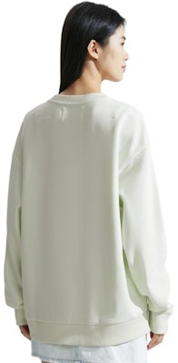 (Women) Calvin Klein Casual Space Print Pullover Sweatshirt Light Green. J222490-LCE Purchase (Women) Calvin Klein Casual Space Print Pullover Sweatshirt Light Green. J222490-LCE