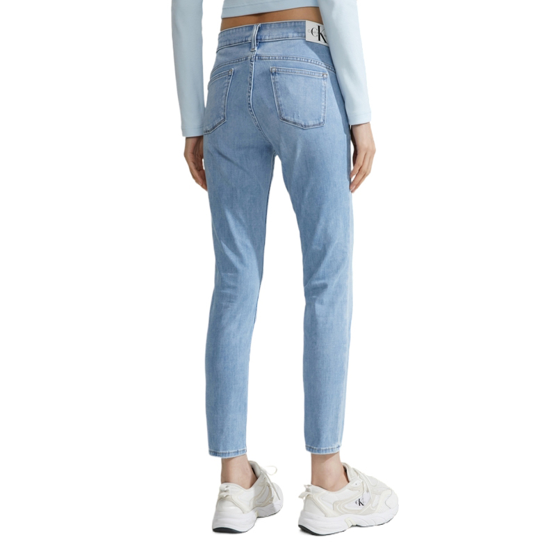 (Women) Calvin Klein  Classic Light Blue Slim Fit Stretch Denim Jeans. J223371 圖 5