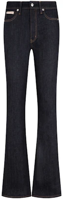 (W) CALVIN KLEIN Clásico Vintage Jeans Slim Flare Denim Negro. J224670 Order (W) CALVIN KLEIN Clásico Vintage Jeans Slim Flare Denim Negro. J224670