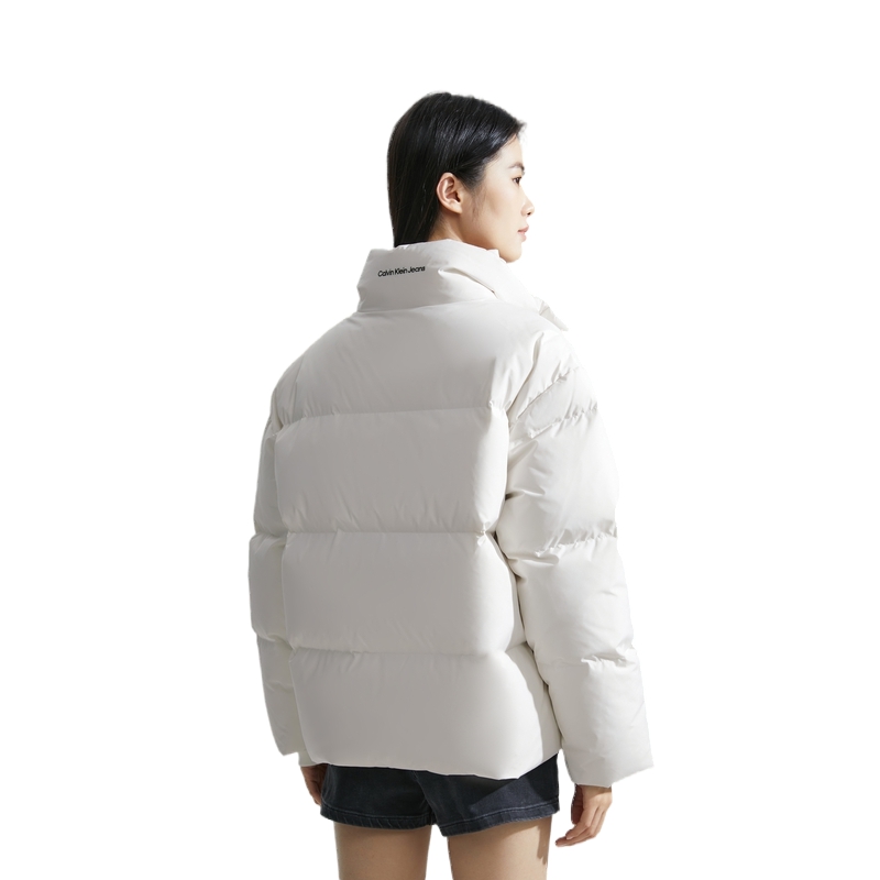 (Women) Calvin Klein  Fall/Winter Minimalist Embroidered Letter Down Jacket J221163 圖 13