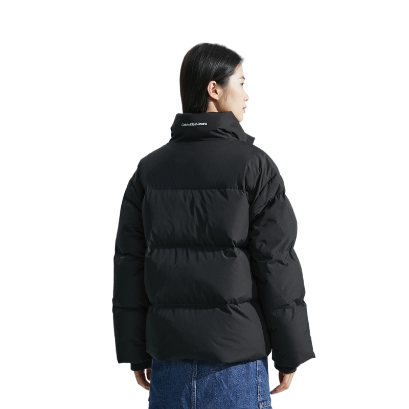 (Women) Calvin Klein  Fall/Winter Minimalist Embroidered Letter Down Jacket J221163 圖 9