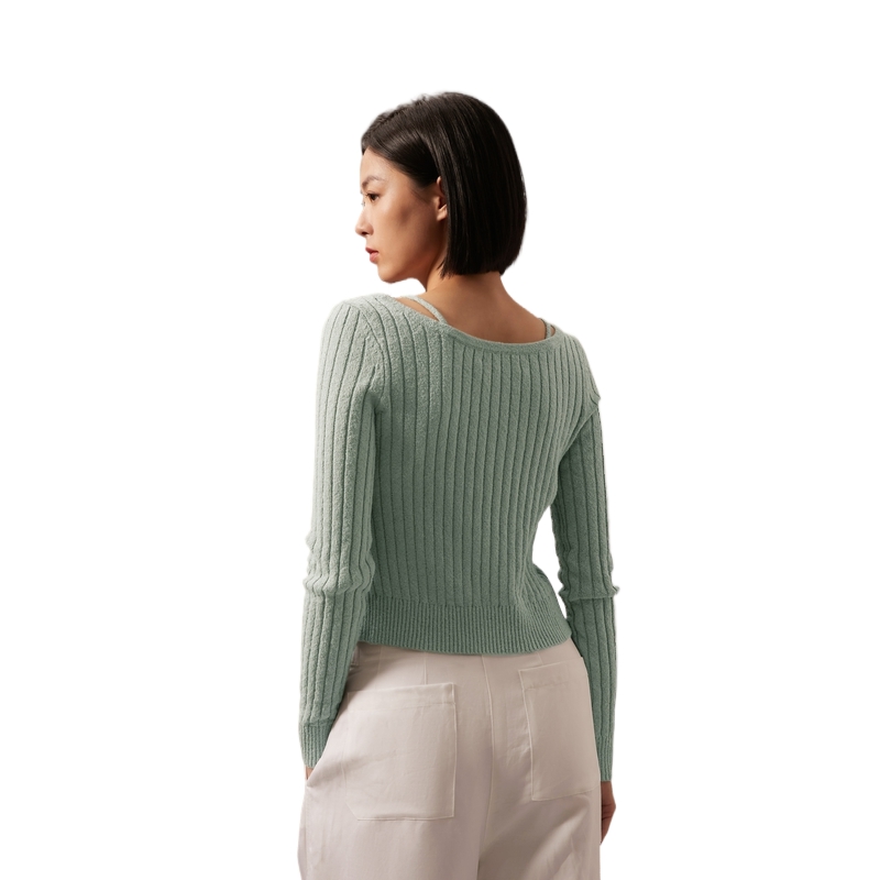 Purchase (W) CALVIN KLEIN 時尚羅紋露肩性感吊帶背心上衣 J223931