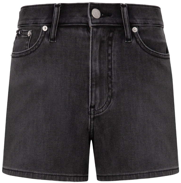 women-calvin-klein-high-waist-washed-denim-shorts-retro-style-dark-gray-j224276