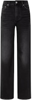 (Women) Calvin Klein High-Waisted Loose Fit Quick-Dry Black Jeans. J2222591BY (Women) Calvin Klein High-Waisted Loose Fit Quick-Dry Black Jeans. J2222591BY