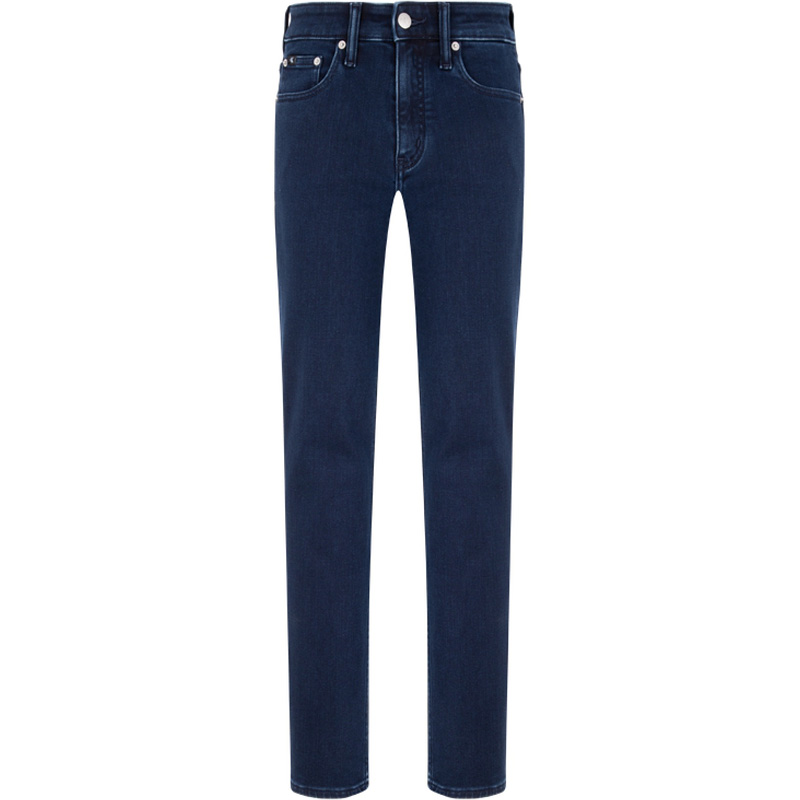 Order (W) Calvin Klein 高腰修身彈性牛仔褲 深藍色保暖抓絨。 J2222641BJ