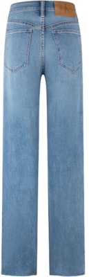 (Women) CALVIN KLEIN High-Waisted Wide-Leg Jeans Light Blue Fall Collection J224401-1AA Lookbook (Women) CALVIN KLEIN High-Waisted Wide-Leg Jeans Light Blue Fall Collection J224401-1AA