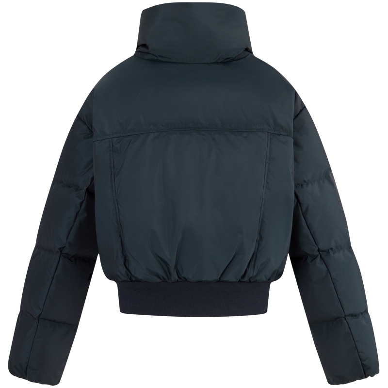 Lookbook (W) CALVIN KLEIN Jaket High Neck Down Warna Graphite Grey. J224589