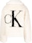 Lookbook (W) CALVIN KLEIN Chaqueta Cremallera Logo Estampado Color Blanco Roto. J20J219842-ACF